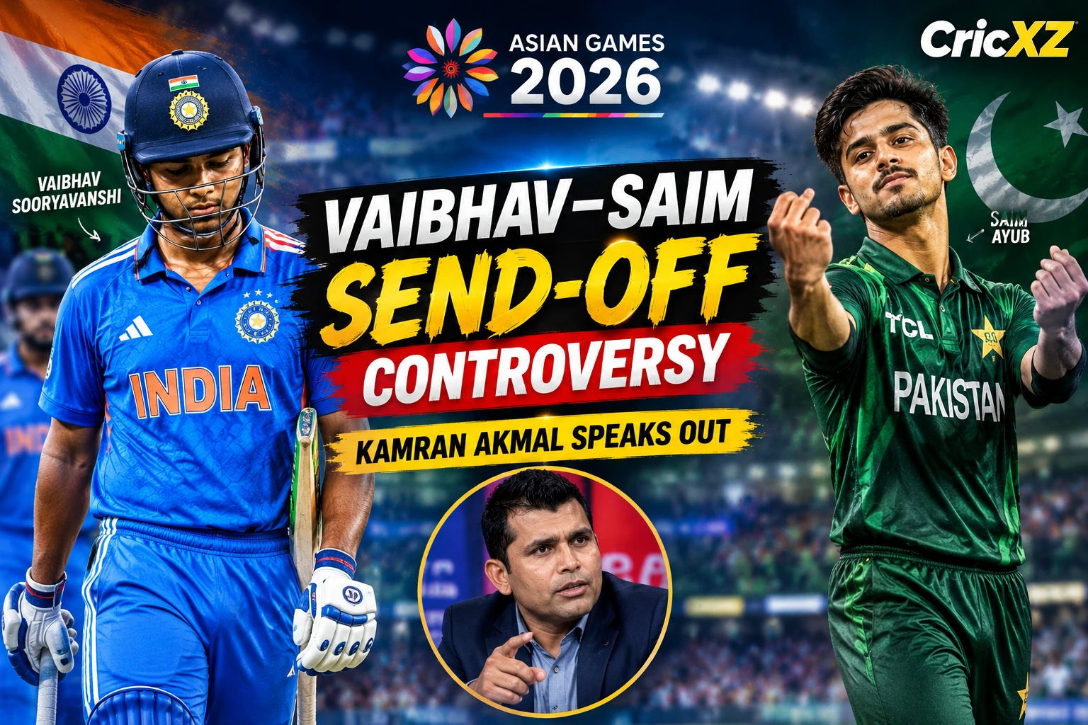 Vaibhav Sooryavanshi and Saim Ayub send-off controversy